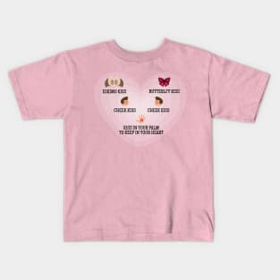 ALL THE KISSES Kids T-Shirt